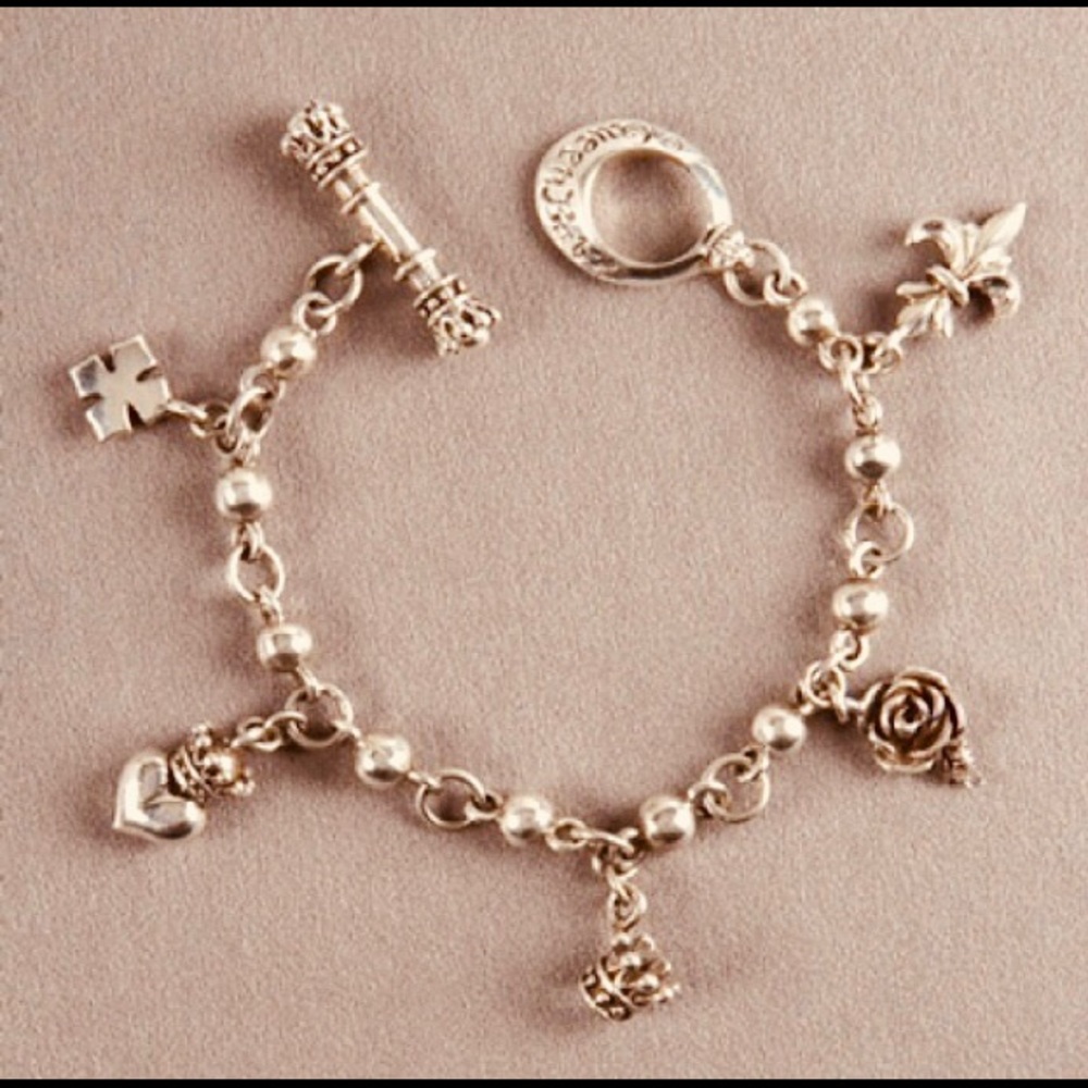 Queen baby charm bracelet